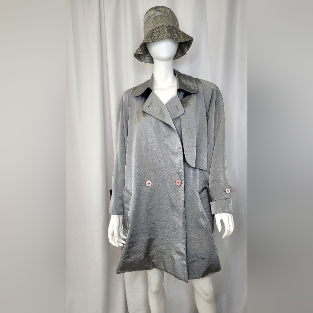 Ellen Tracy Company Trench Coat.